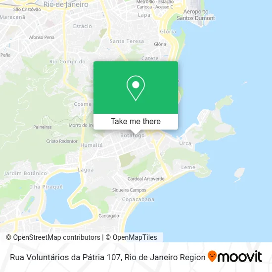 Rua Voluntários da Pátria 107 map