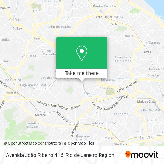 Avenida João Ribeiro 416 map