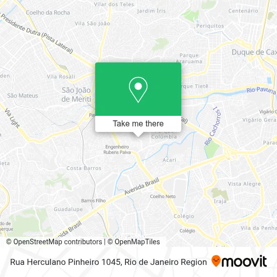 Rua Herculano Pinheiro 1045 map