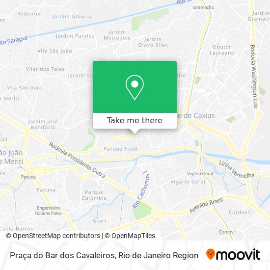 Praça do Bar dos Cavaleiros map