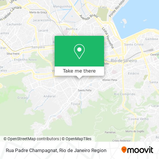 Mapa Rua Padre Champagnat