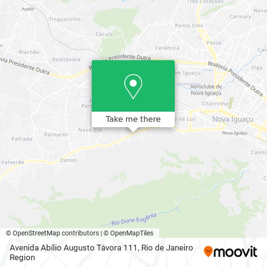 Mapa Avenida Abílio Augusto Távora 111