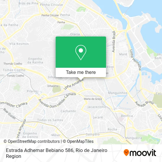 Estrada Adhemar Bebiano 586 map