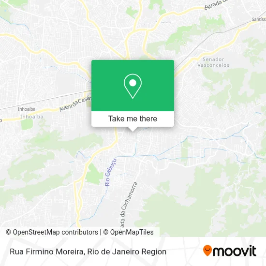 Rua Firmino Moreira map