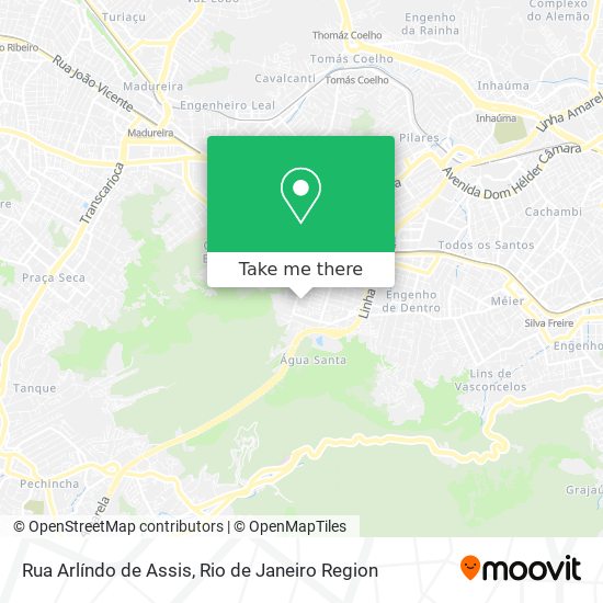 Rua Arlíndo de Assis map