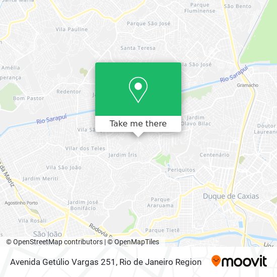 Avenida Getúlio Vargas 251 map