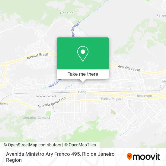 Avenida Ministro Ary Franco 495 map