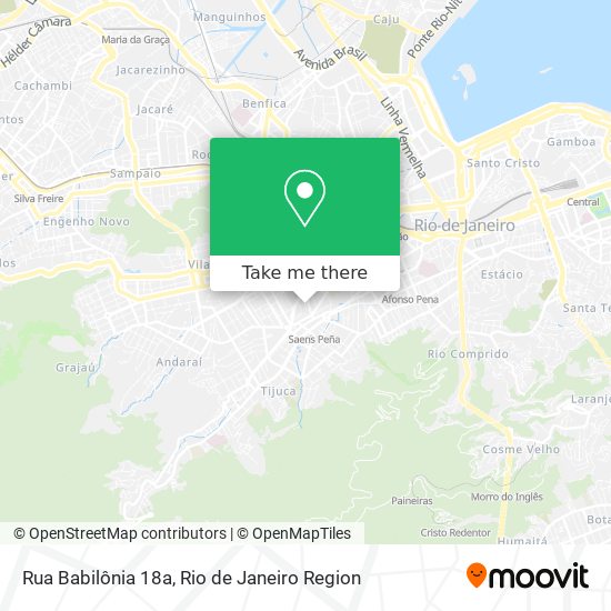 Mapa Rua Babilônia 18a