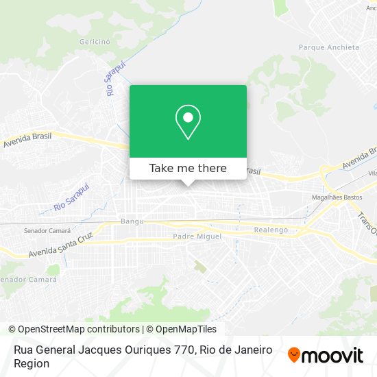 Mapa Rua General Jacques Ouriques 770