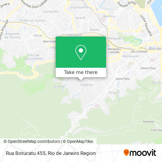 Rua Botucatu 455 map