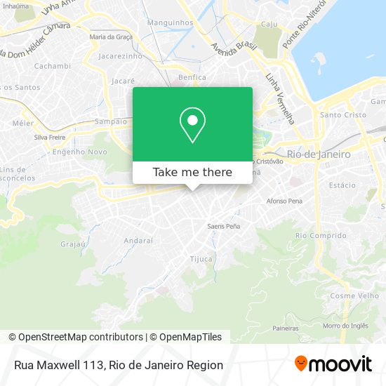 Mapa Rua Maxwell 113