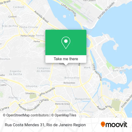 Rua Costa Mendes 31 map