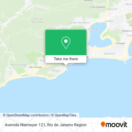 Avenida Niemeyer 121 map