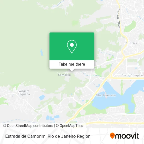 Estrada de Camorim map