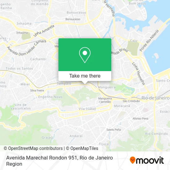 Avenida Marechal Rondon 951 map