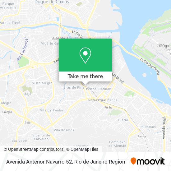 Mapa Avenida Antenor Navarro 52