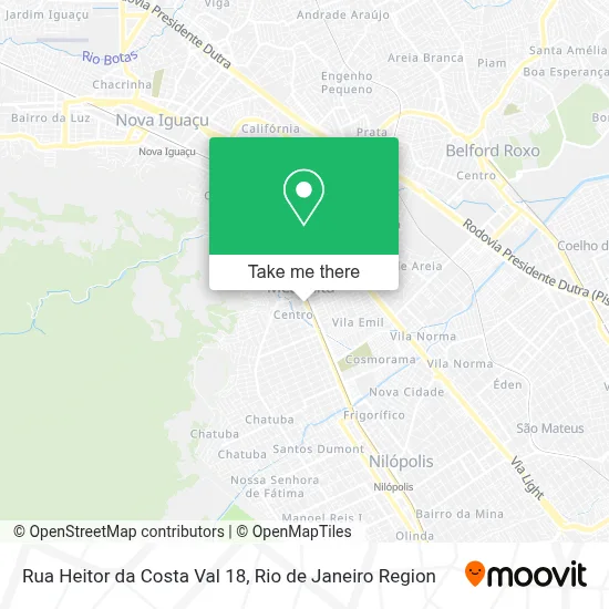 Rua Heitor da Costa Val 18 map