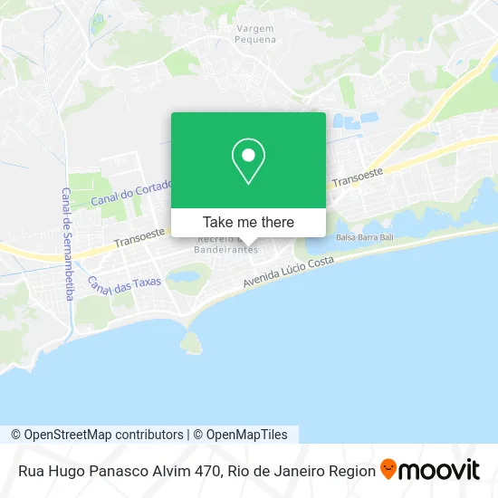 Rua Hugo Panasco Alvim 470 map