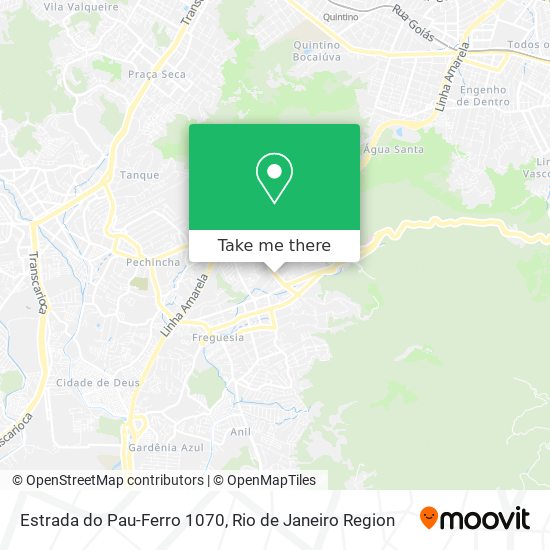 Estrada do Pau-Ferro 1070 map