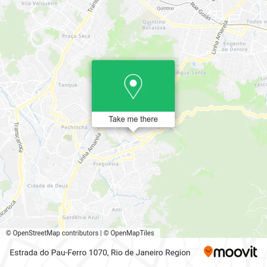 Estrada do Pau-Ferro 1070 map