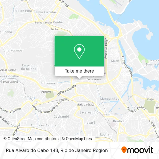 Rua Álvaro do Cabo 143 map
