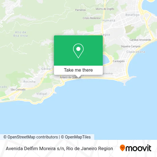 Avenida Delfim Moreira s/n map