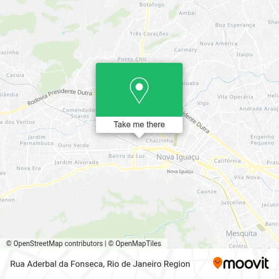 Rua Aderbal da Fonseca map
