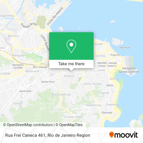 Rua Frei Caneca 461 map
