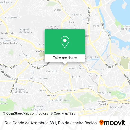 Rua Conde de Azambuja 881 map