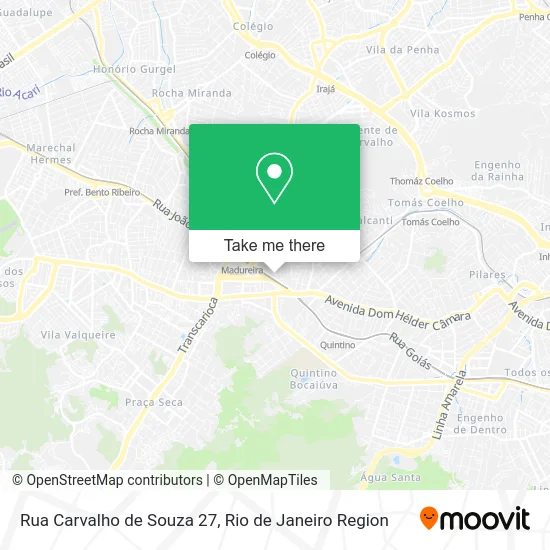 Rua Carvalho de Souza 27 map