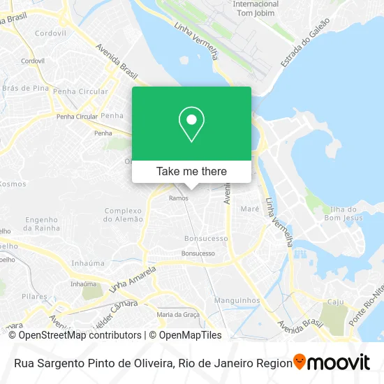 Rua Sargento Pinto de Oliveira map