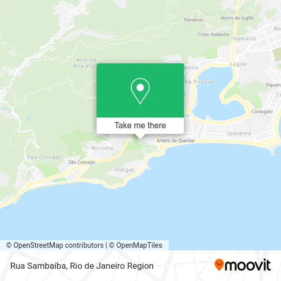 Rua Sambaíba map