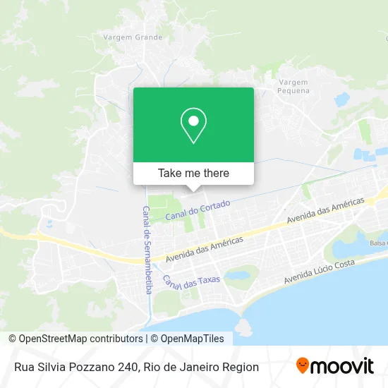 Rua Silvia Pozzano 240 map