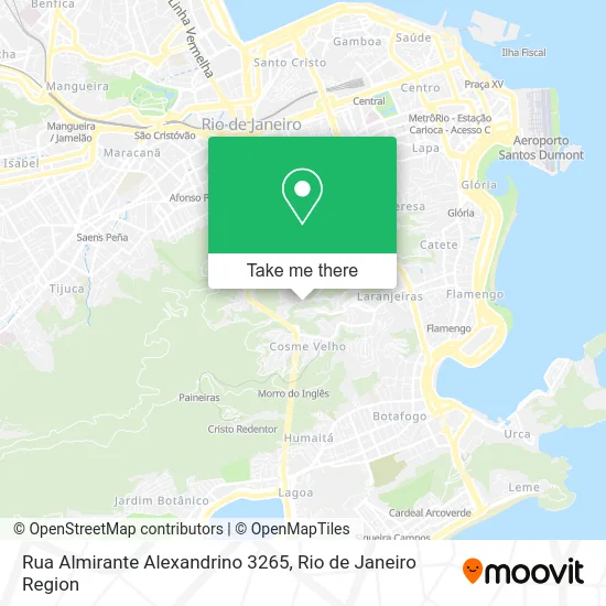 Rua Almirante Alexandrino 3265 map