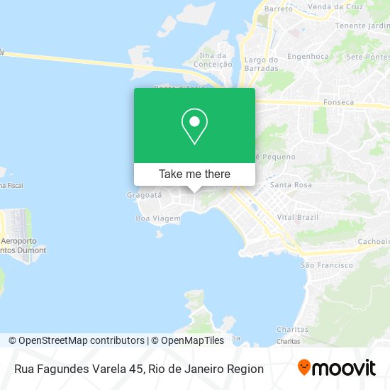 Rua Fagundes Varela 45 map
