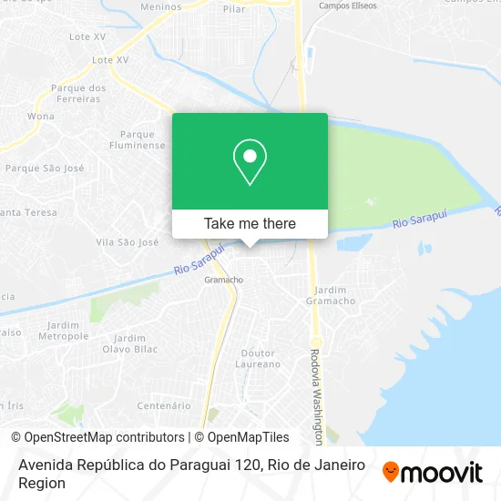 Avenida República do Paraguai 120 map