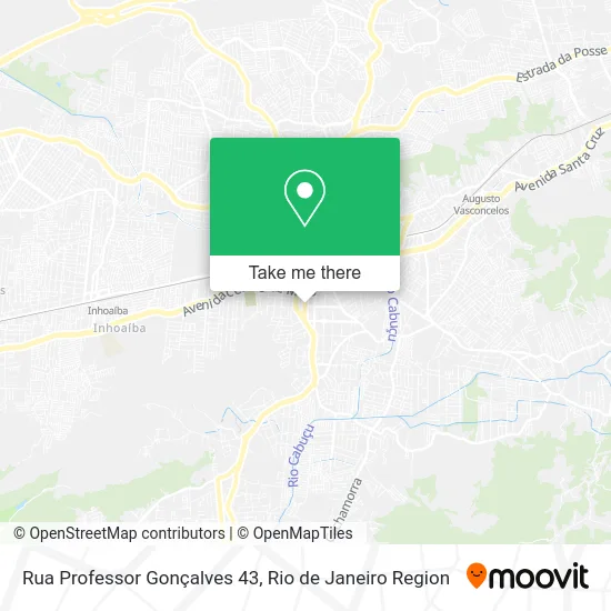 Rua Professor Gonçalves 43 map