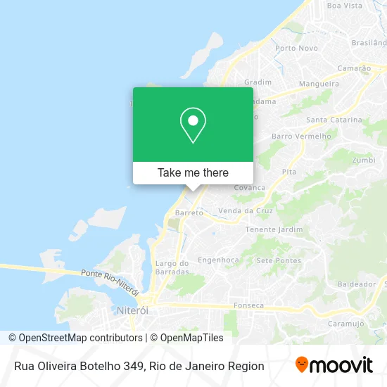 Rua Oliveira Botelho 349 map