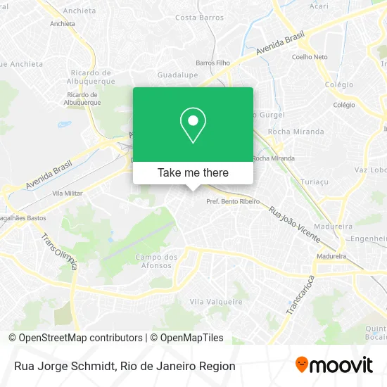 Rua Jorge Schmidt map