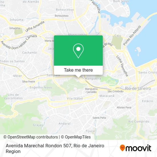 Avenida Marechal Rondon 507 map