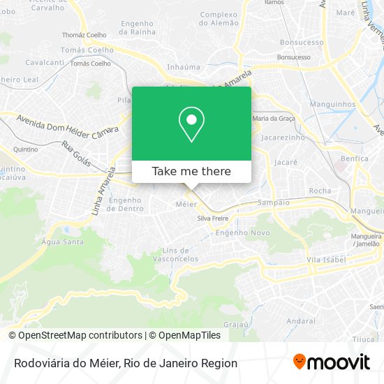 Rodoviária do Méier map