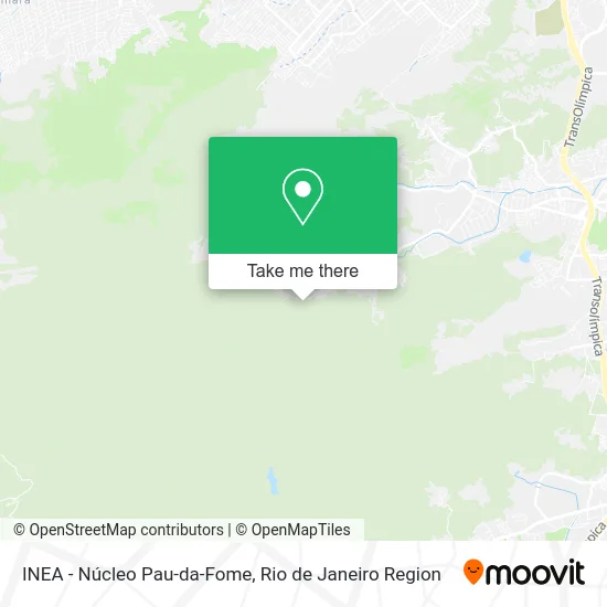 INEA - Núcleo Pau-da-Fome map