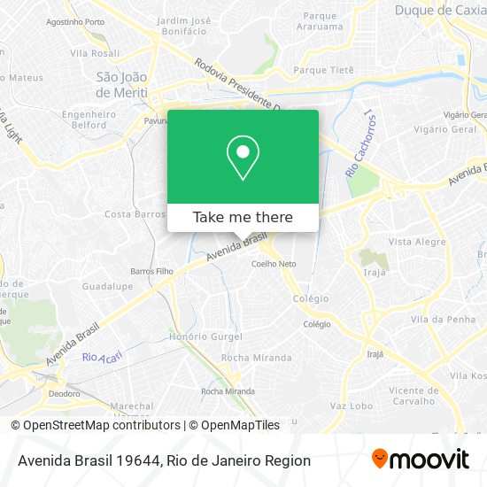 Mapa Avenida Brasil 19644