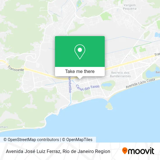 Avenida José Luiz Ferraz map