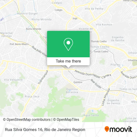 Rua Silva Gomes 16 map