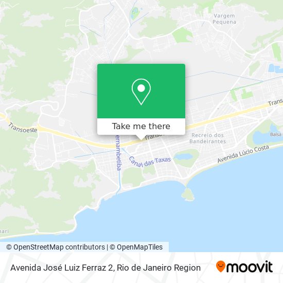 Avenida José Luiz Ferraz 2 map