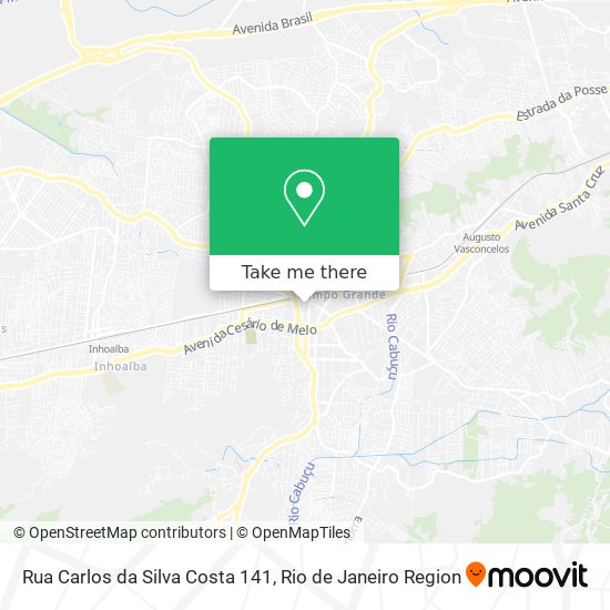 Mapa Rua Carlos da Silva Costa 141