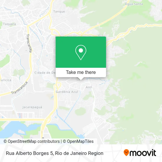 Rua Alberto Borges 5 map