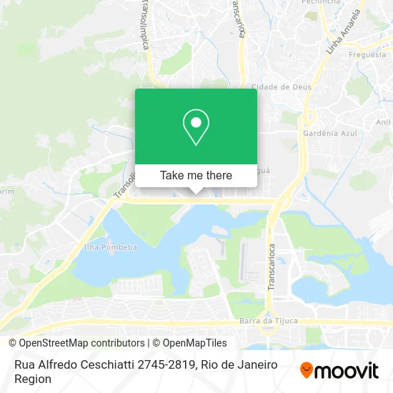 Rua Alfredo Ceschiatti 2745-2819 map