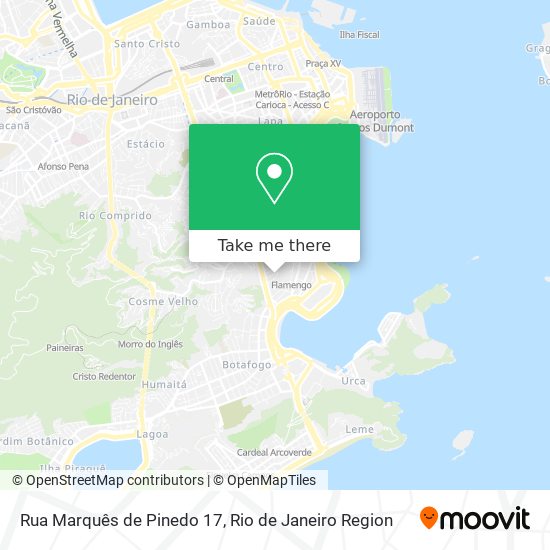 Mapa Rua Marquês de Pinedo 17